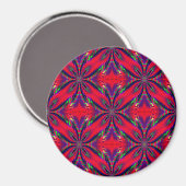 Psychedelische Schmetterlinge... Magnet (Vorderseite/Rückseite)