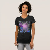 psychedelische Schmetterlinge T-Shirt (Vorne ganz)