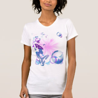 psychedelische Schmetterlinge T-Shirt