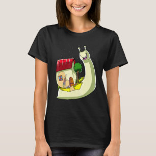 Psychedelische Schnecke Inspiriert Trippy Slug Rel T-Shirt