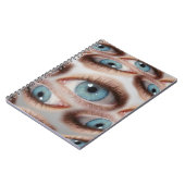 Psychedelische Sicht: Abstrakte AugenIllusion Notizblock (Linke Seite)