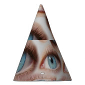 Psychedelische Sicht: Abstrakte AugenIllusion Partyhütchen (Rechts)