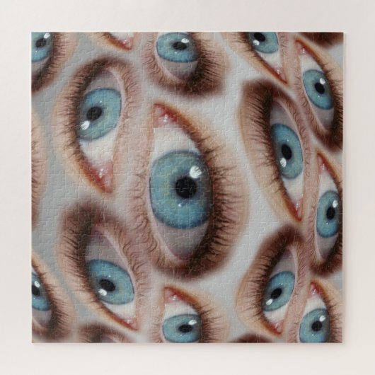 Psychedelische Sicht: Abstrakte AugenIllusion Puzzle (Horizontal)