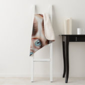 Psychedelische Sicht: Abstrakte AugenIllusion Sherpadecke (Beispiel)