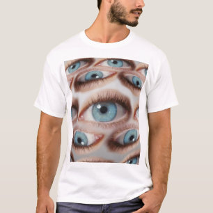 Psychedelische Sicht: Abstrakte AugenIllusion T-Shirt