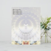 Psychedelische Sonne Briefkopf (Stehend Vorderseite)