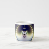 Psychedelische Sonne Espressotasse (Vorderseite)
