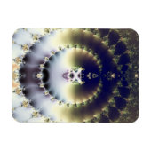 Psychedelische Sonne Magnet (Horizontal)