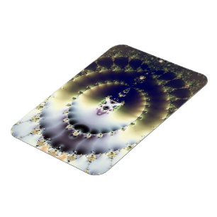 Psychedelische Sonne Magnet