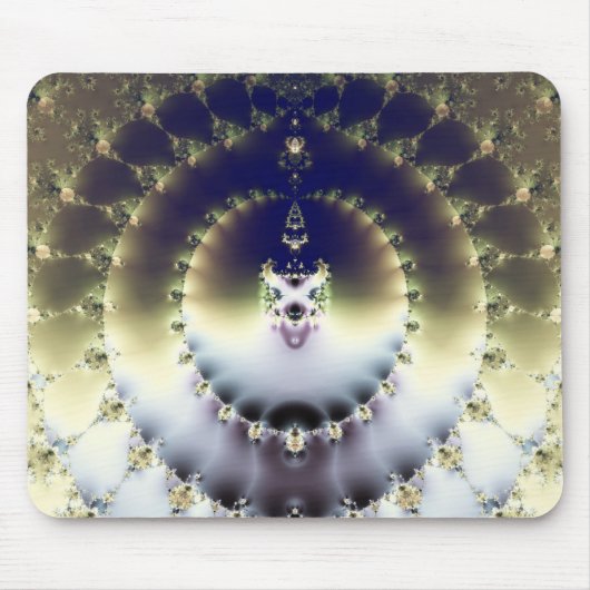 Psychedelische Sonne Mousepad (Vorne)