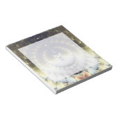 Psychedelische Sonne Notizblock (angewinkelt)
