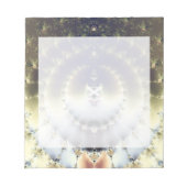 Psychedelische Sonne Notizblock (Vorderseite)