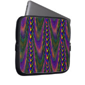 Psychedelische Spaß-Zeiten...... Laptopschutzhülle (Vorne Rechts)