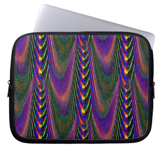 Psychedelische Spaß-Zeiten...... Laptopschutzhülle (Vorderseite)