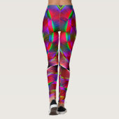Psychedelische Spinne...... Leggings (Rückseite)