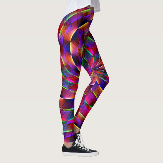 Psychedelische Spinne...... Leggings (Rechts)