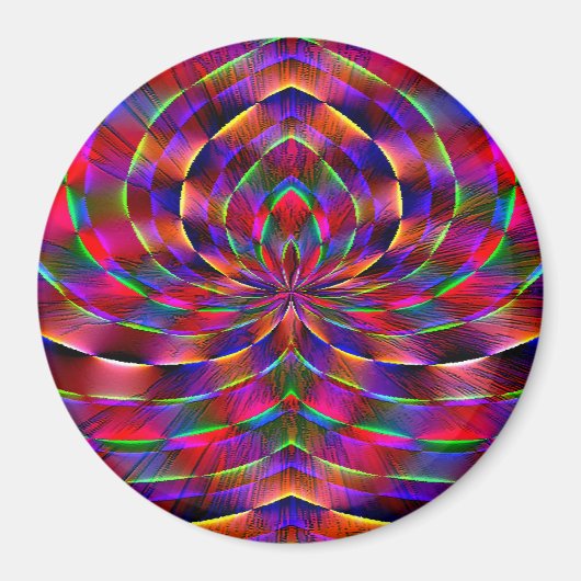 Psychedelische Spinne....... Magnet (Vorne)