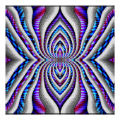 Psychedelische Spinne... Poster (Vorderseite)