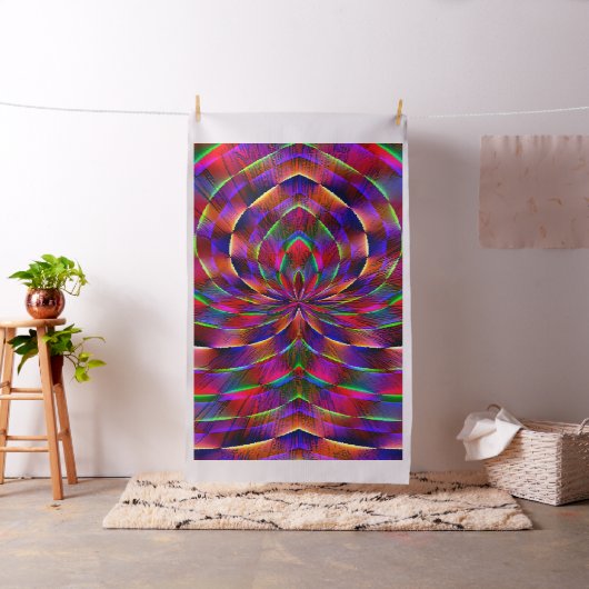 Psychedelische Spinne...... Stoff (Beispiel)