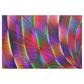 Psychedelische Spinne...... Stoff (Fat Quarter (45,7 x 55,9 cm))
