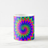 Psychedelische Spiral-Tasse Kaffeetasse (Mittel)