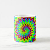 Psychedelische Spiral-Tasse Kaffeetasse (Mittel)