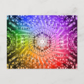 Psychedelische Spirale: Bereich Art: Postkarte (Vorderseite)