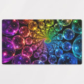 psychedelische Spirale Fibonacci-Spirale Etiketten (Design 1)