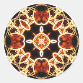 PSYCHEDELISCHE SPIRIEREN RUNDER AUFKLEBER (Vorderseite)