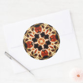 PSYCHEDELISCHE SPIRIEREN RUNDER AUFKLEBER (Umschlag)