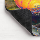 Psychedelische Stadt Mousepad (Ecke)