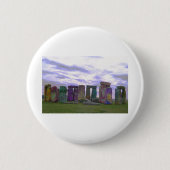 Psychedelische Steine Button (Vorderseite)
