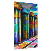 Psychedelische Steine Klemmbrett (Rechts)