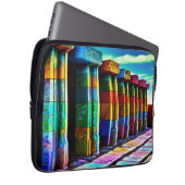 Psychedelische Steine Laptopschutzhülle (Vorne Rechts)