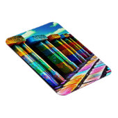 Psychedelische Steine Magnet (Rechte Seite)