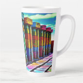 Psychedelische Steine Milchtasse (Rechts)