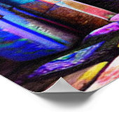 Psychedelische Steine Poster (Ecke)