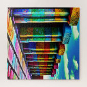 Psychedelische Steine Puzzle (Horizontal)
