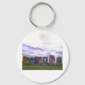 Psychedelische Steine Schlüsselanhänger (Vorderseite)