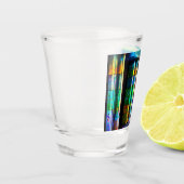 Psychedelische Steine Schnapsglas (Links)