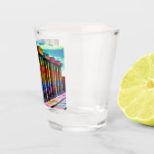 Psychedelische Steine Schnapsglas (Rechts)