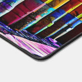 Psychedelische Steine Schreibtischunterlage (Ecke)