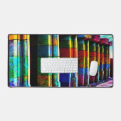 Psychedelische Steine Schreibtischunterlage (Tastatur & Maus)