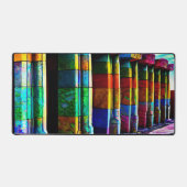 Psychedelische Steine Schreibtischunterlage (Vorderseite)