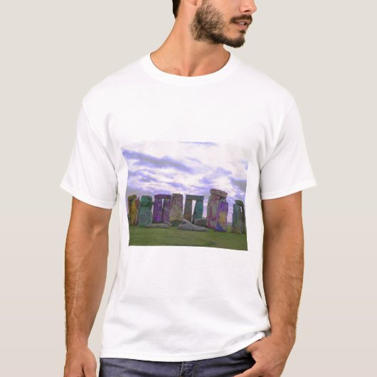 Psychedelische Steine T-Shirt (Vorderseite)