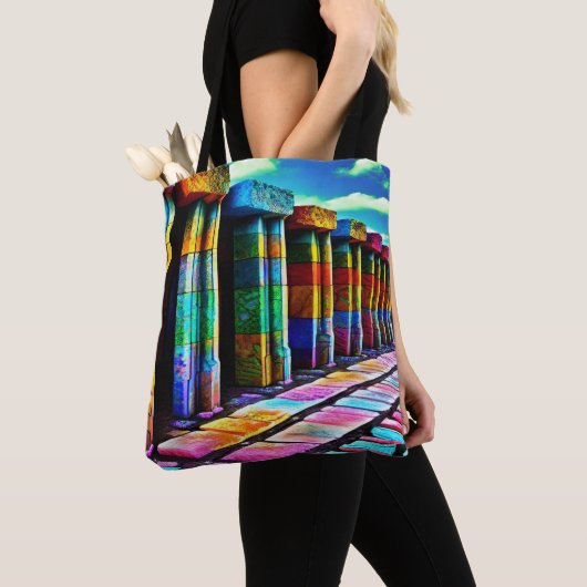 Psychedelische Steine Tasche (Von Nahem)