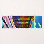 Psychedelische Steine Yogamatte (Rückseite (Horizontal))