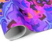 Psychedelische Sterne... Geschenkpapier (Rolleneckpunkt)