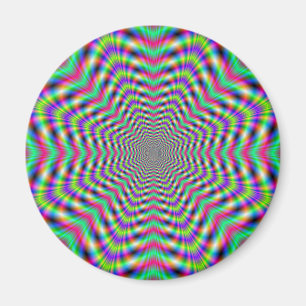 Psychedelische Sterne im Magnet der Sterne