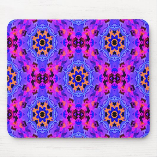 Psychedelische Sterne... Mousepad (Vorne)